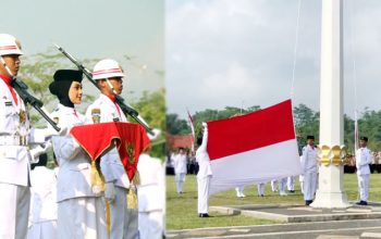 Kesbangpol Tasikmalaya & PPI Sukses Gelar Upacara HUT RI ke-80